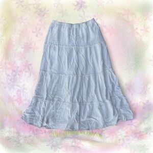 Brandy Melville white maxi skirt